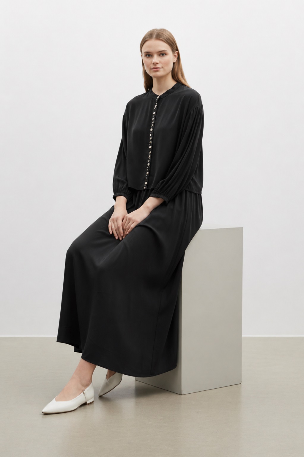 2-TEILIGES DAMEN SET – SCHWARZ