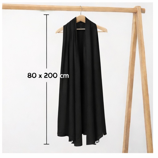 JERSEY SCHAL SCHWARZ