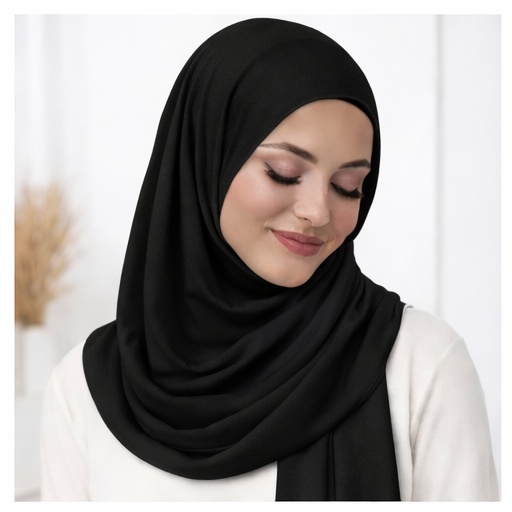 JERSEY SCHAL SCHWARZ