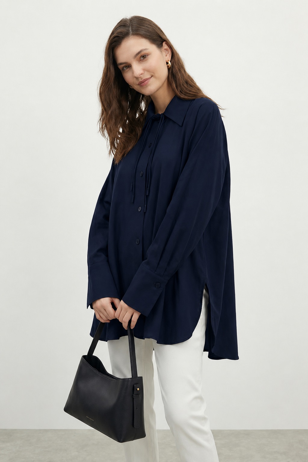 DAMEN TUNIKA NAVY BLAU