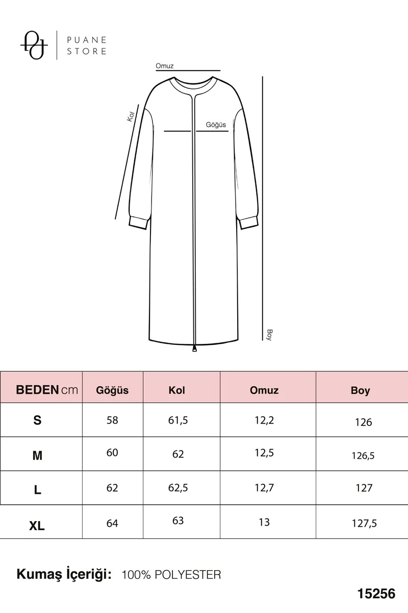 LANGES DAMENKLEID FERACE - SCHWARZ