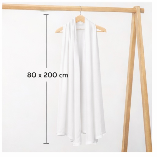 JERSEY SCHAL WEISS