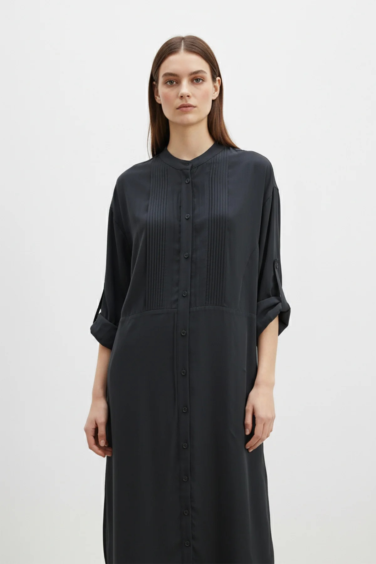 LANGE TUNIKA DAMEN SCHWARZ