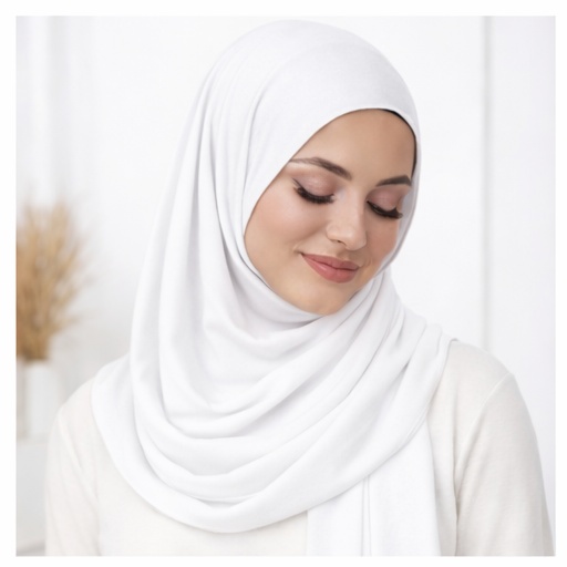 JERSEY SCHAL WEISS